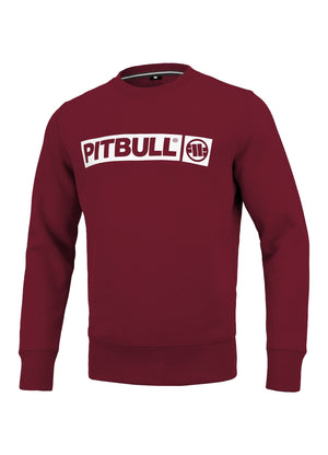 Sweatshirt Terry Hilltop - Bordeauxrot