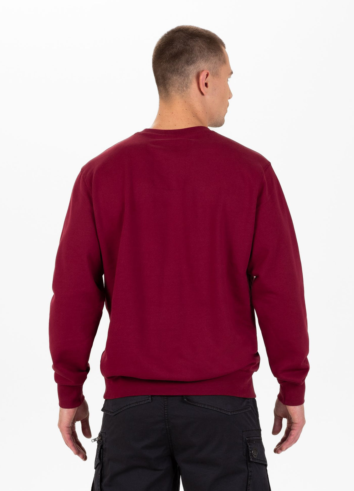 Sweatshirt Terry Hilltop - Bordeauxrot