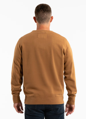 Men's Sweatshirt Washed Lancaster II - Honey yellow