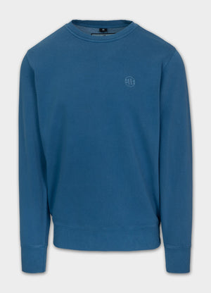 Men's Sweatshirt Washed Lancaster II - Shade blue