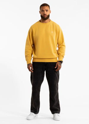 Men's Sweatshirt Washed Lancaster II - Washed yellow