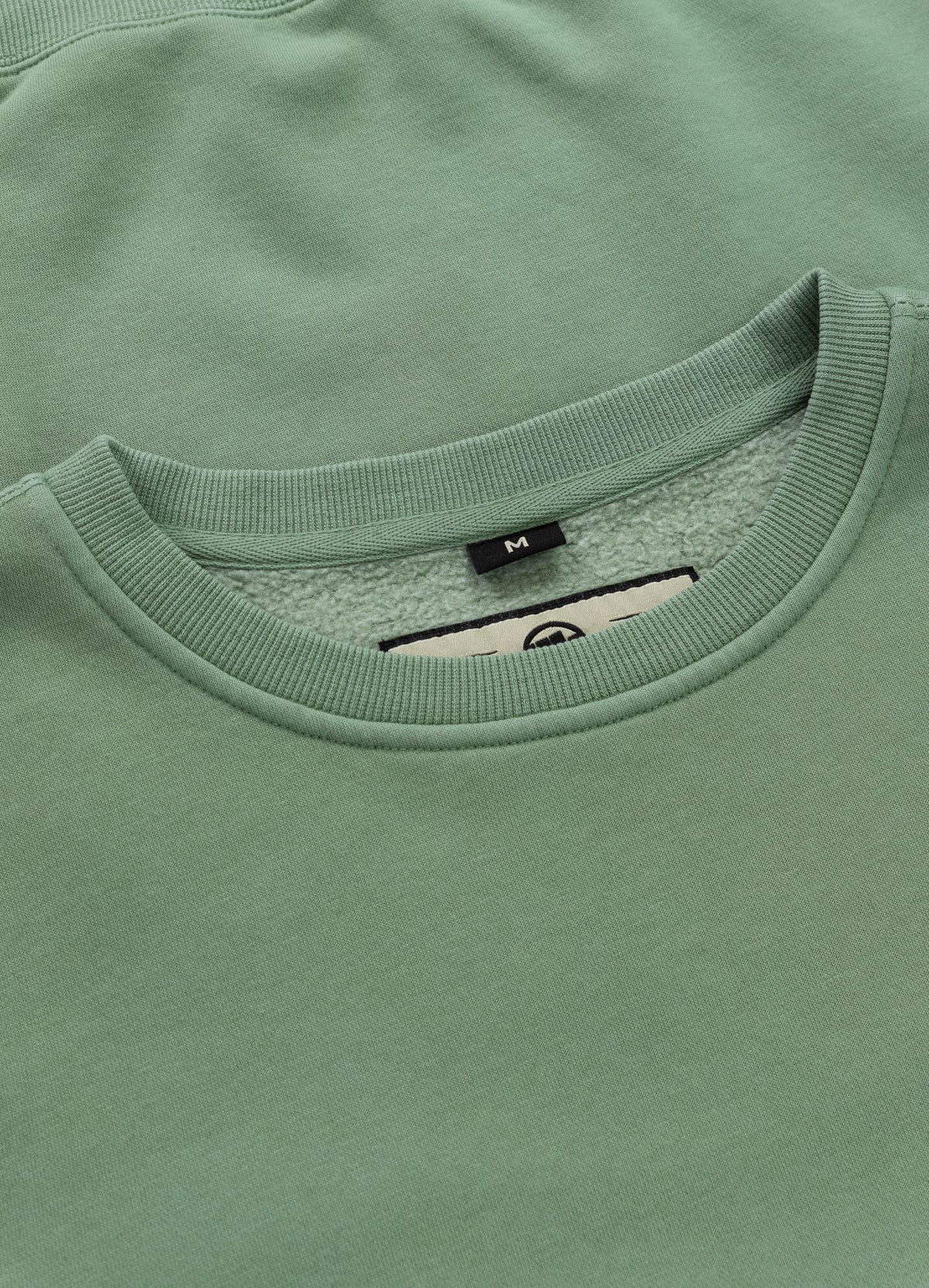 Men's Sweatshirt Washed Lancaster II - Sage green