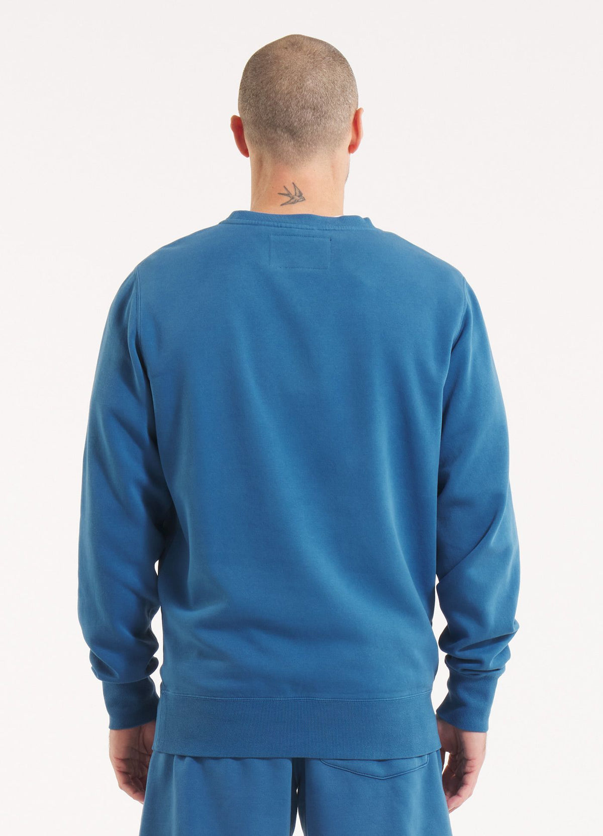 Men's Sweatshirt Washed Lancaster II - Shade blue