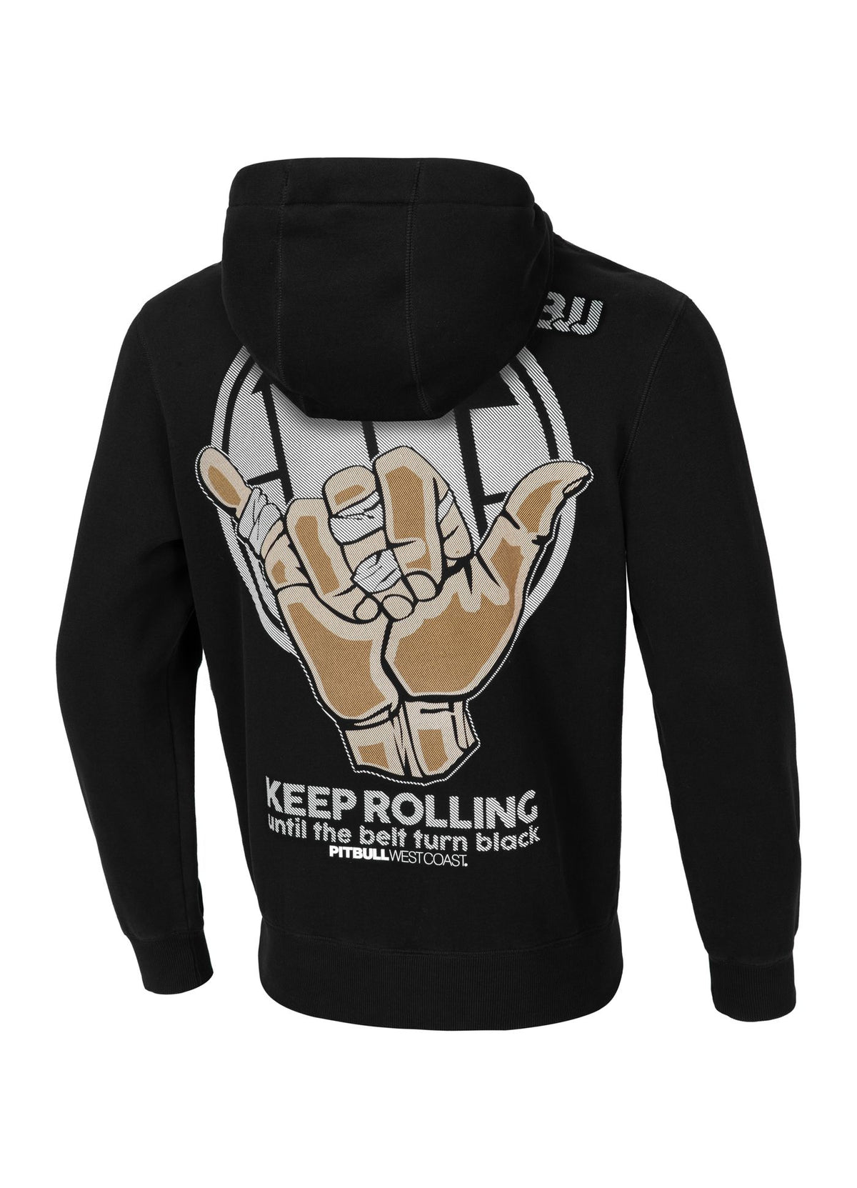 Hoodie Keep Rolling - Schwarz