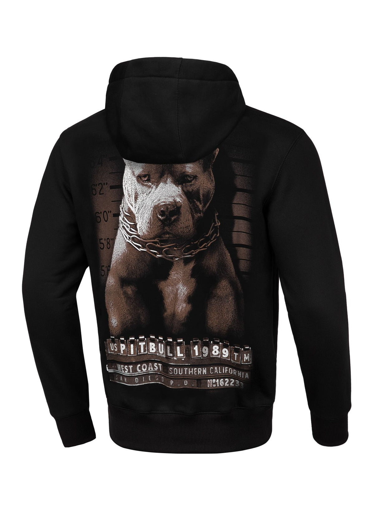 Hoodie Mugshot - Schwarz
