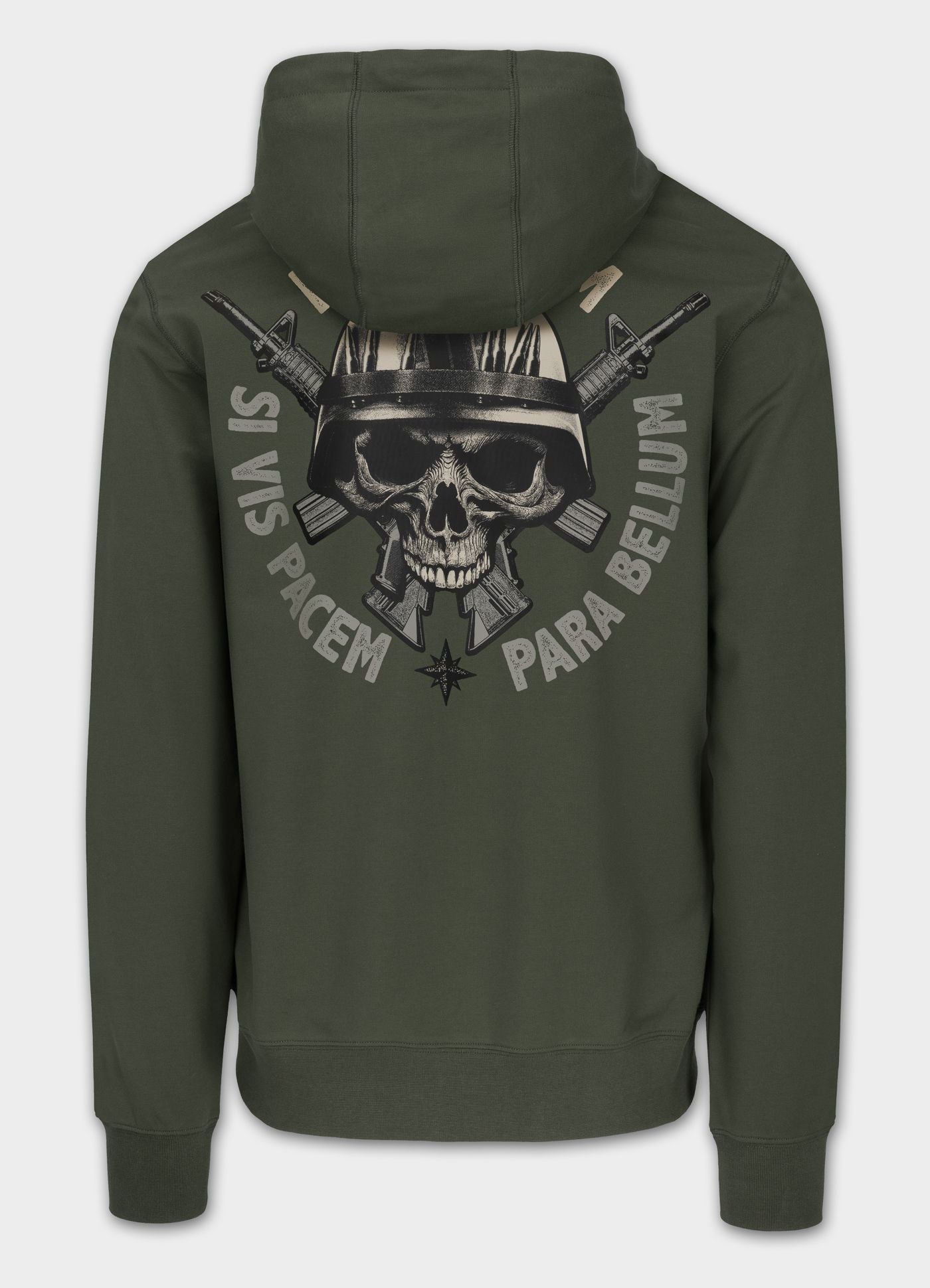 Herren Kapuzenpullover PARA BELLUM - Grün