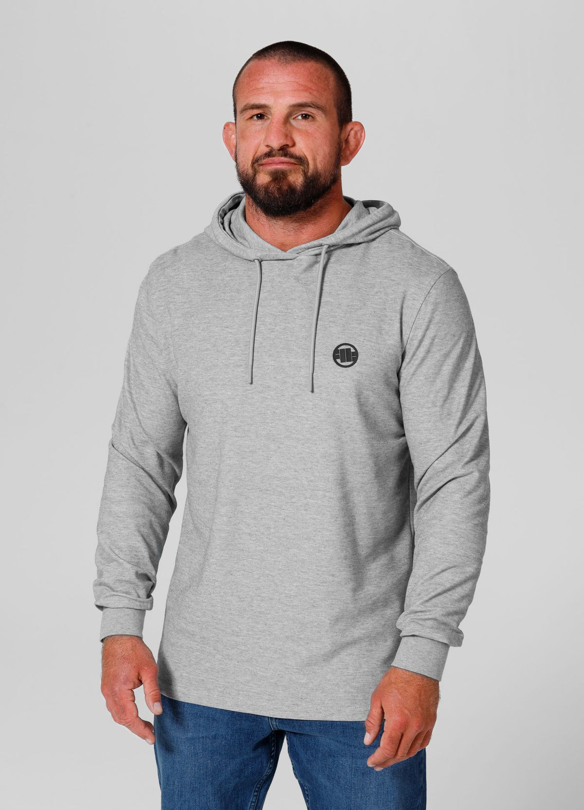 Hoodie Rockey - Grau