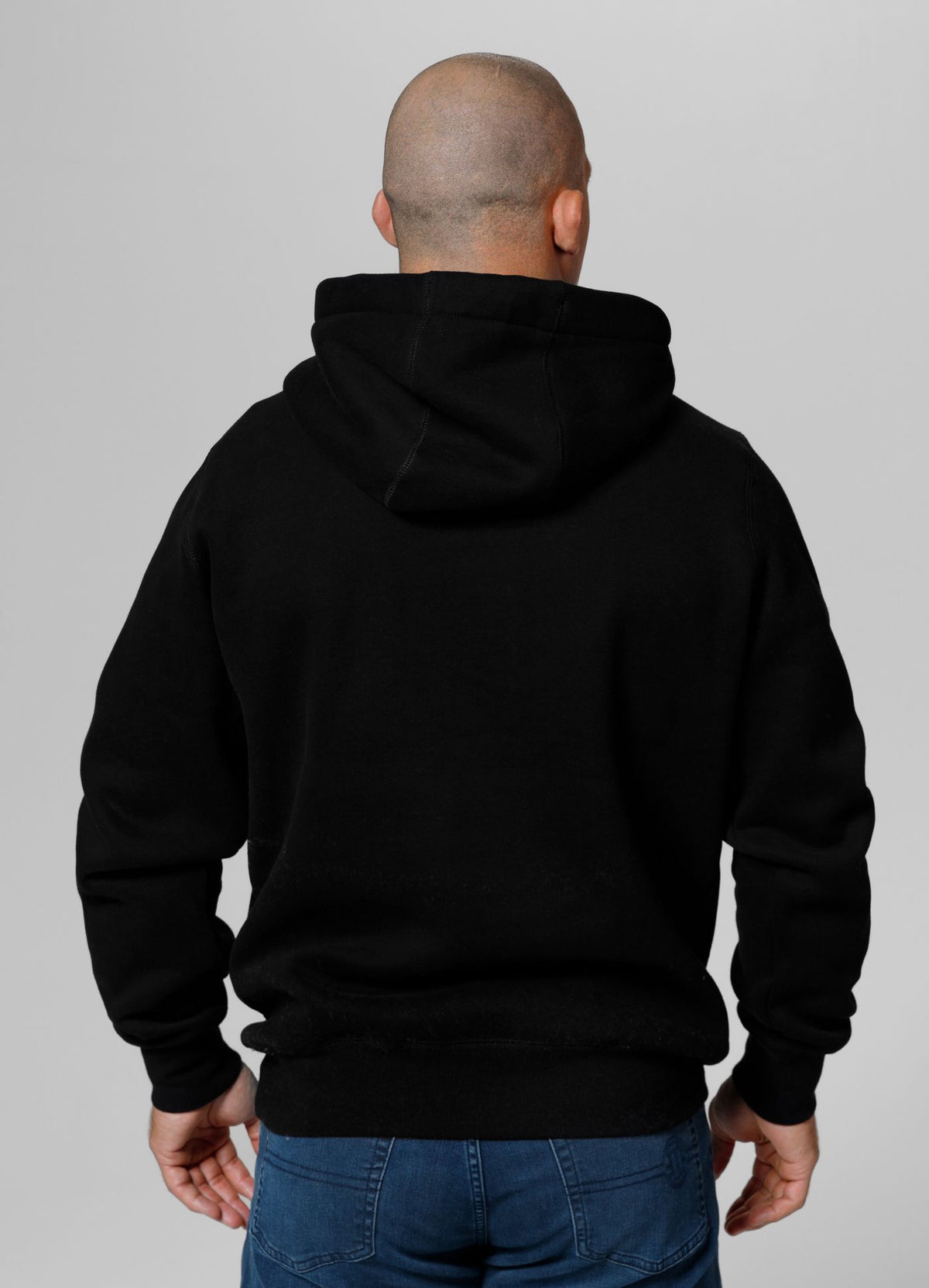 Hoodie Small Logo - Schwarz