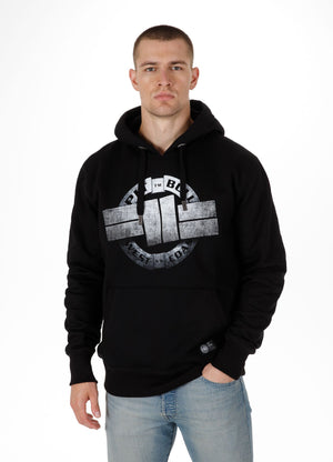 Hoodie Steel Logo - Schwarz