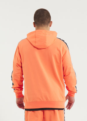 Men's Hoodie TAPE NUGGET - Bright Salmon