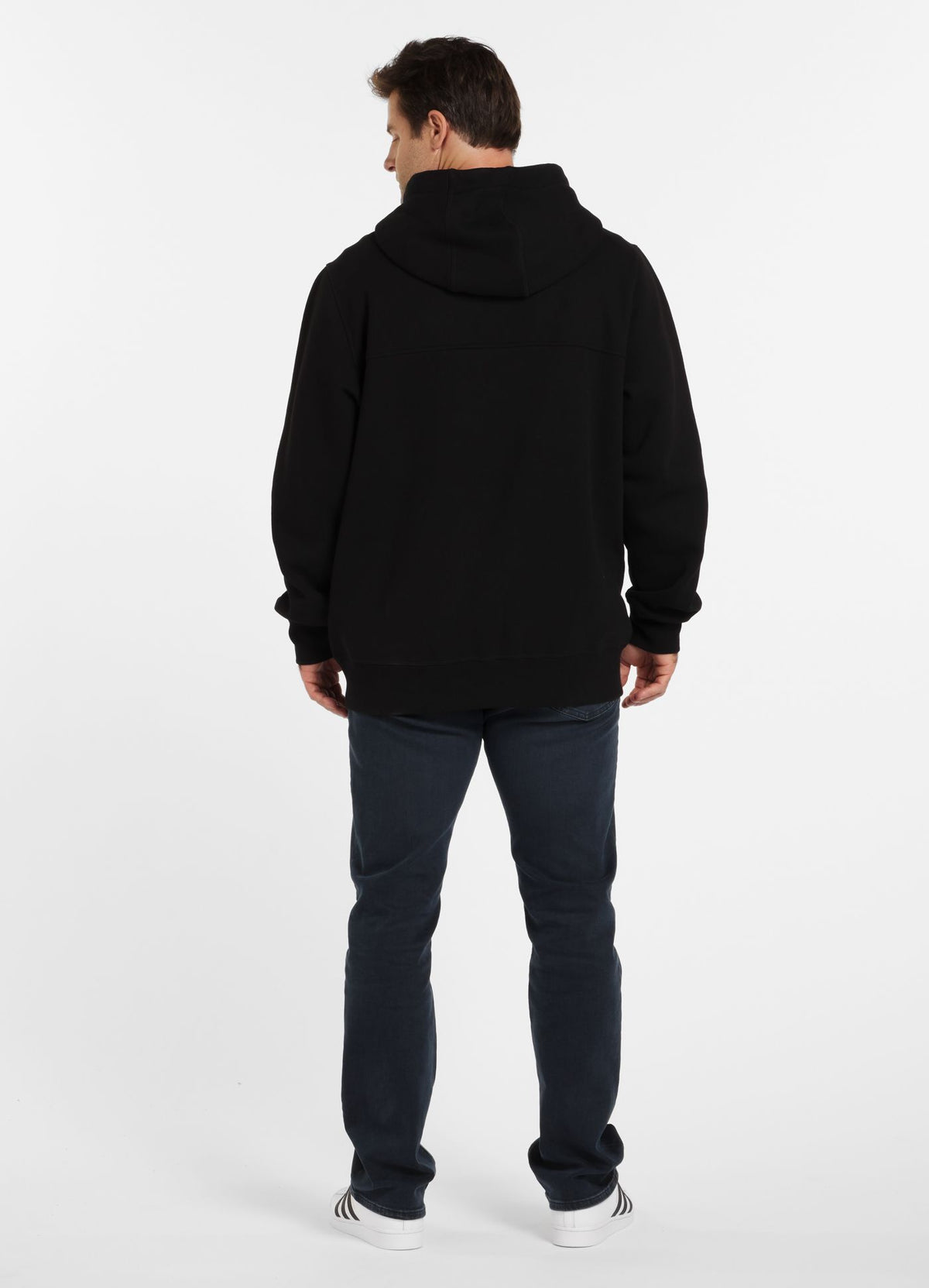 Hoodie Two-Color Hilltop - Schwarz / Schwarz