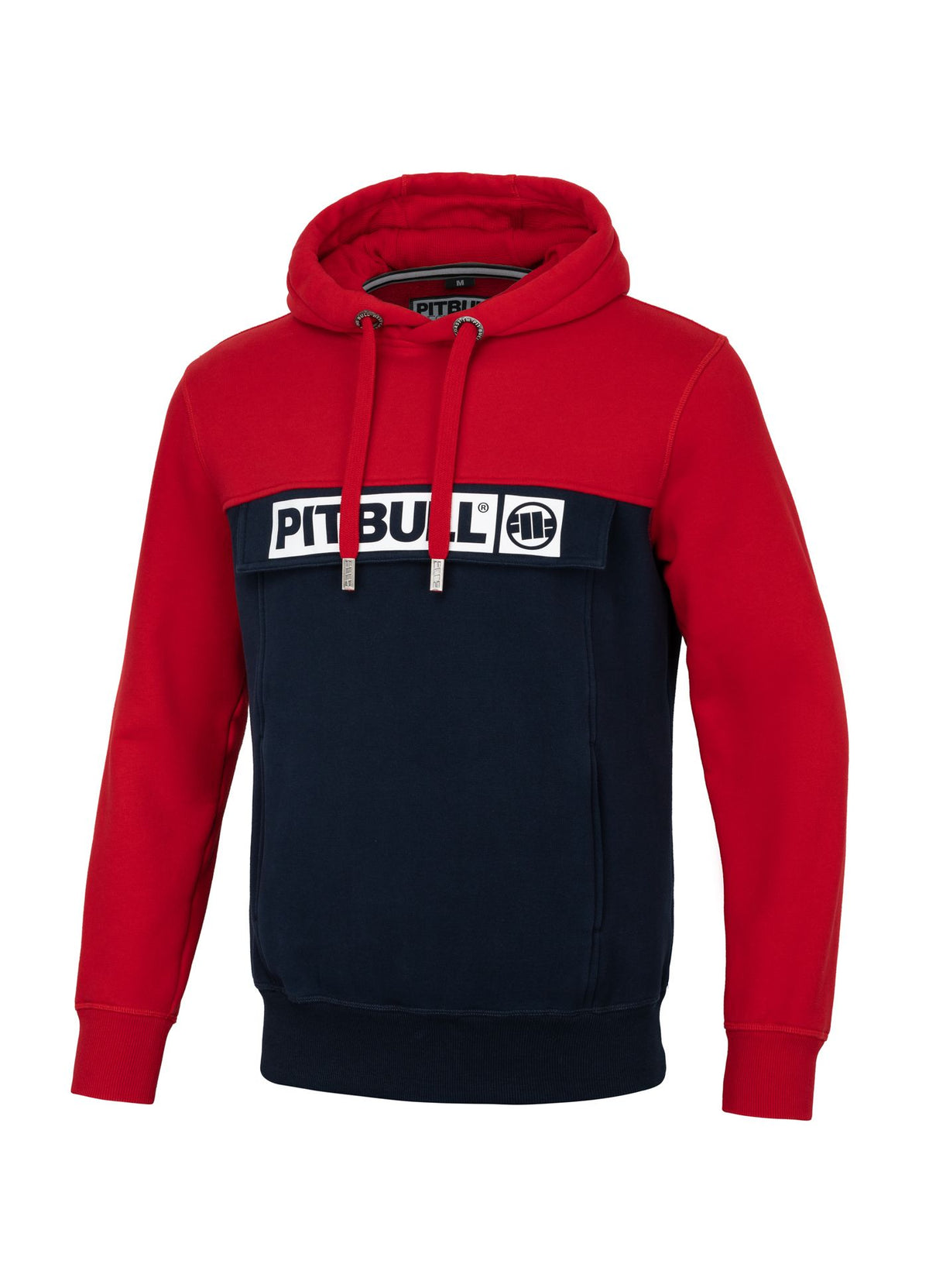 Hoodie Hilltop 2 - Rot/Dunkelblau