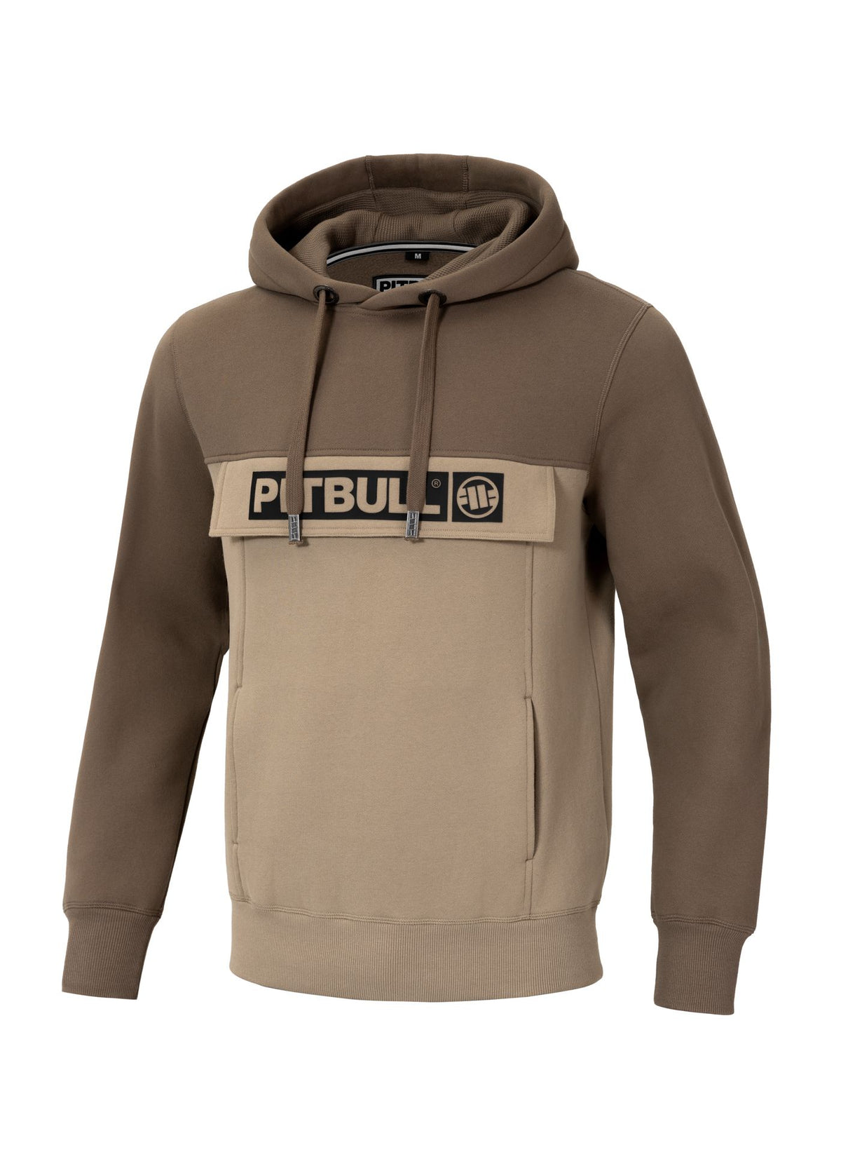 Hoodie Two-Color Hilltop - Braun / Sand