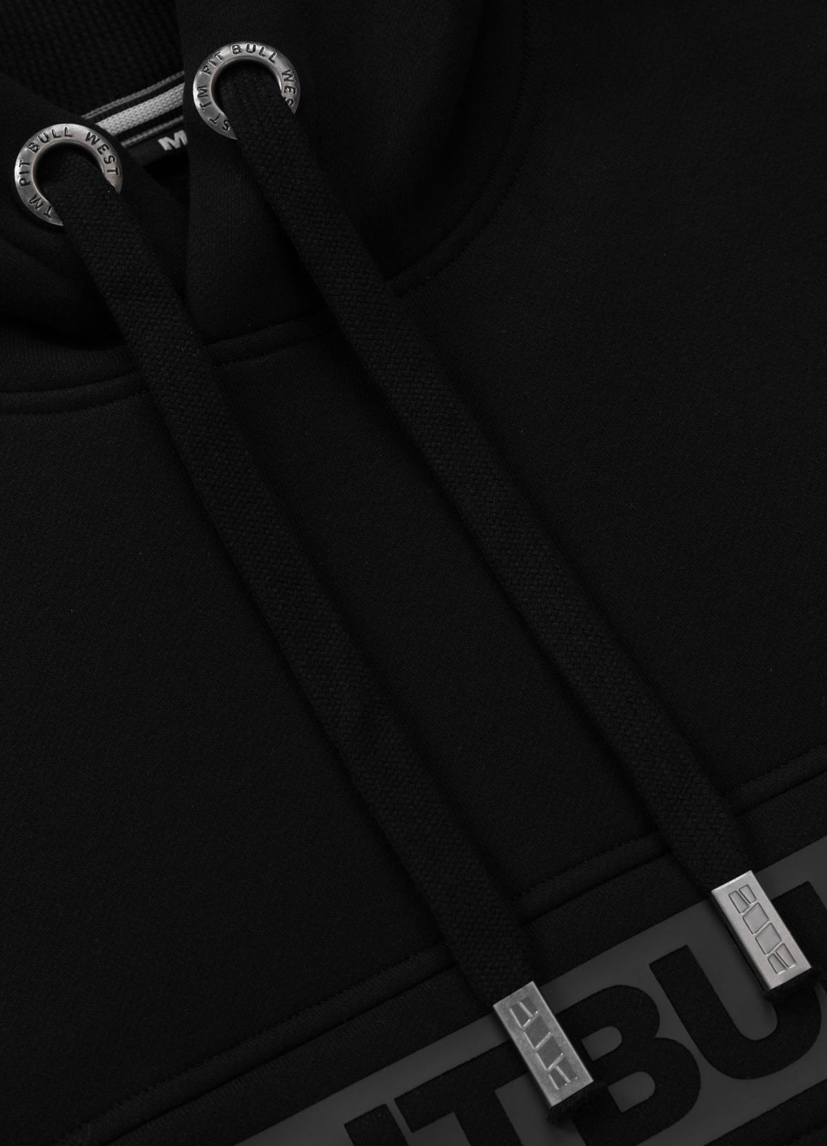 Hoodie Two-Color Hilltop - Schwarz / Schwarz