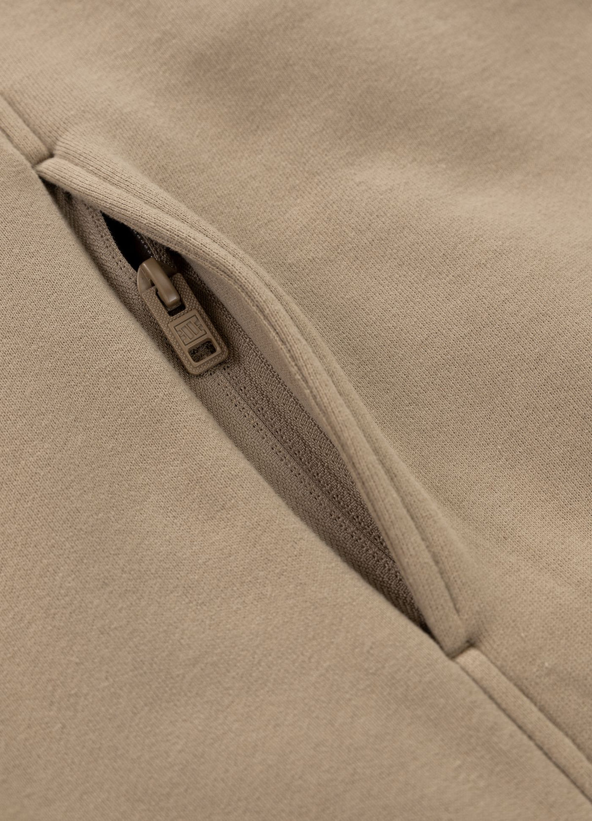 Hoodie Two-Color Hilltop - Braun / Sand