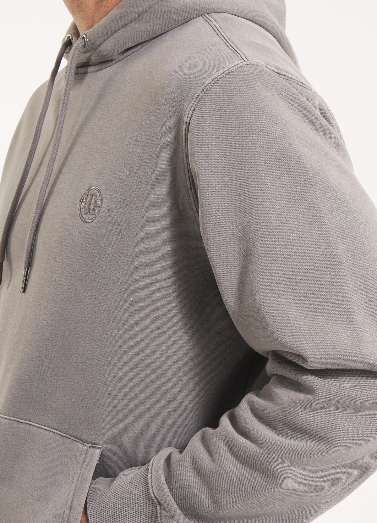 Men's Hoodie Washed Lancaster II - Gray