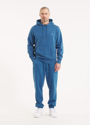 Men's Hoodie Washed Lancaster II - Shade blue