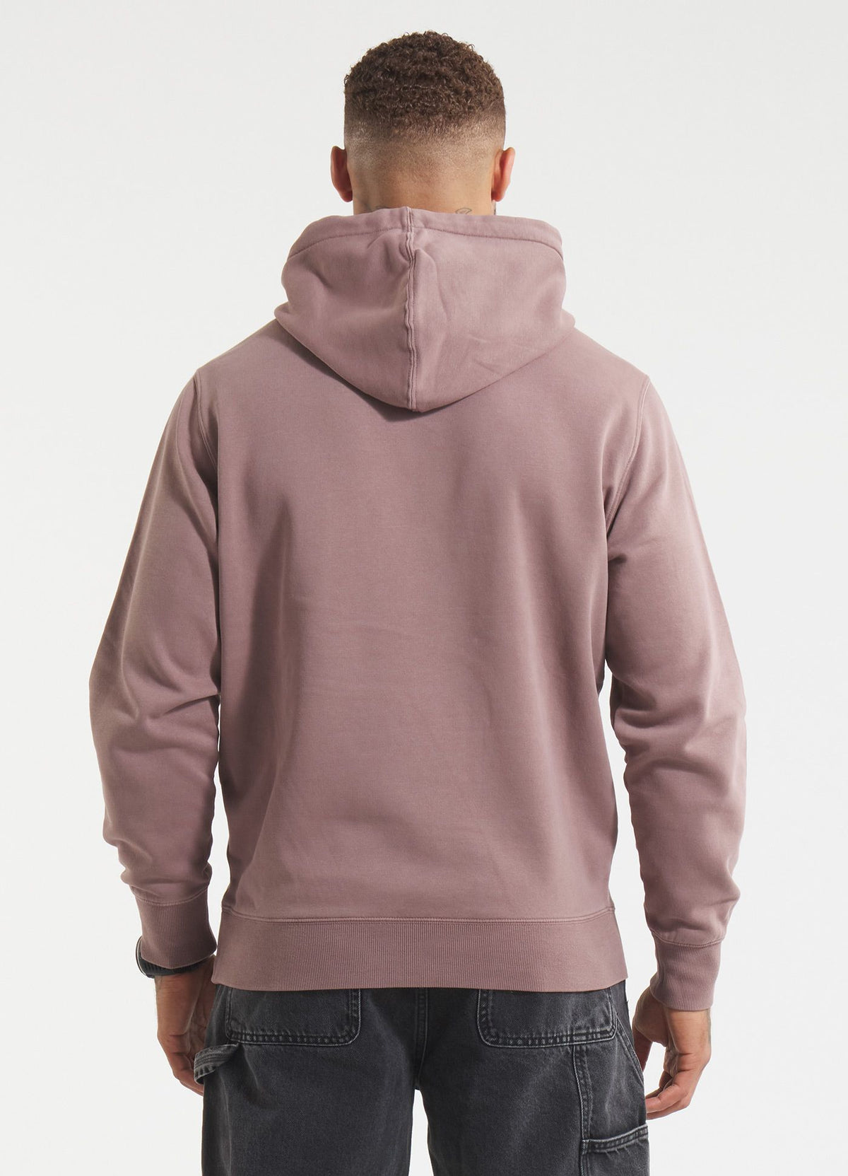 Men's Hoodie Washed Lancaster II - Burgundy