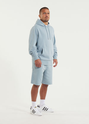 Men's Hoodie Washed Lancaster II - Washed blue