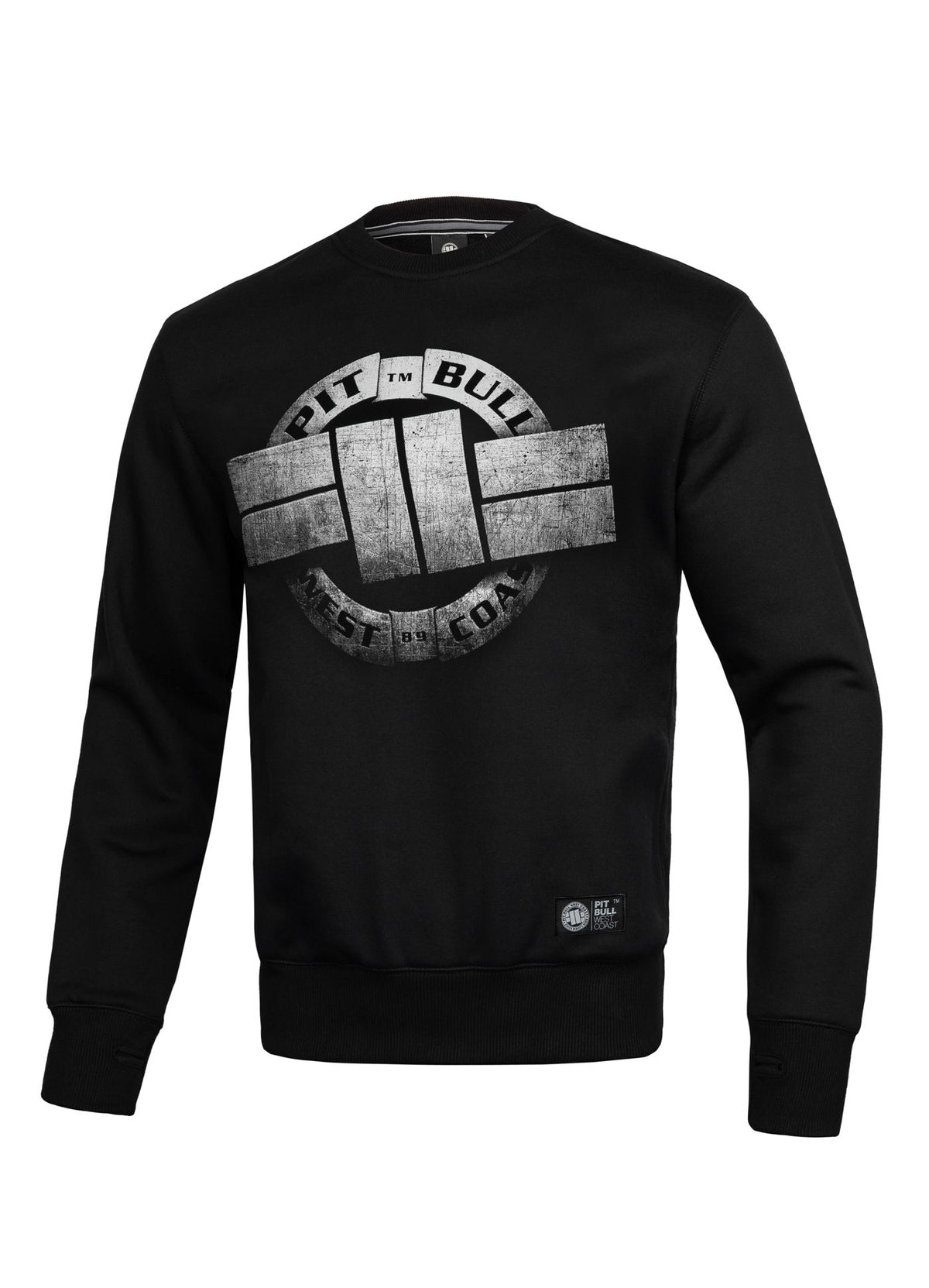 Sweatshirt Steel Logo X - Schwarz