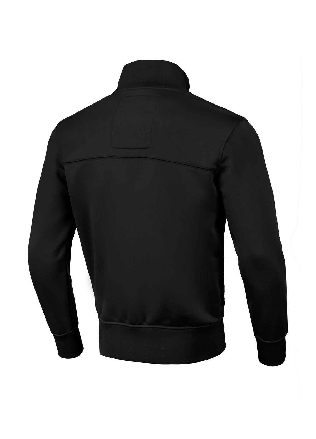 Oldschool Trainingsjacke Kleines Logo Schwarz