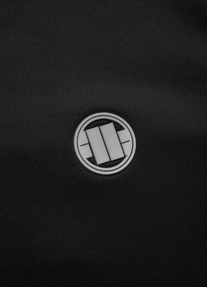 Oldschool Trainingsjacke Kleines Logo Schwarz