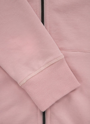 Frauen Hoodie mit Reißverschluss French Terry La Deta - Rosa