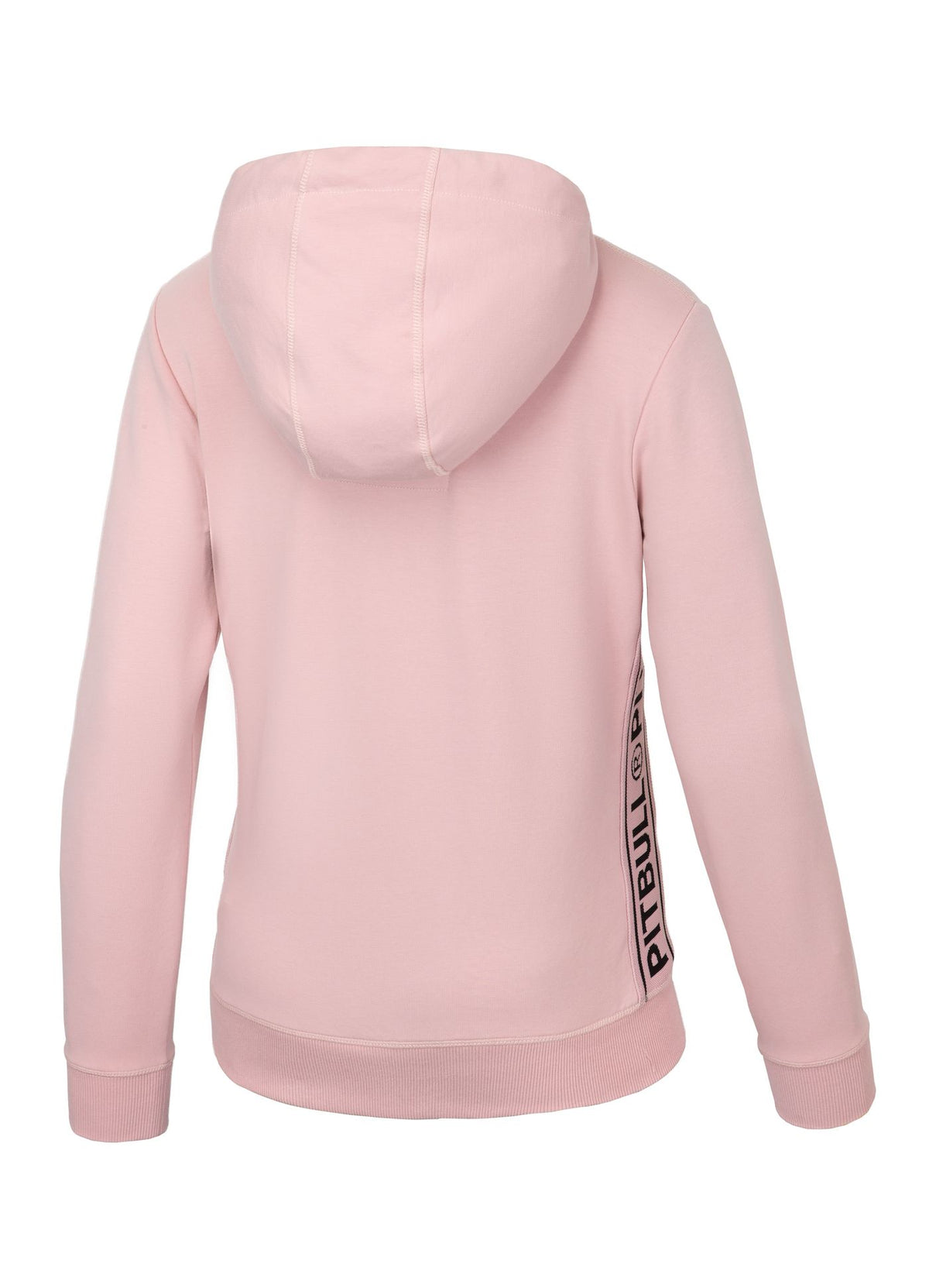 Frauen Hoodie mit Reißverschluss French Terry La Deta - Rosa