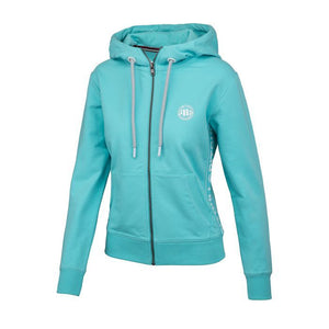 Hooded Zip Women French Terry Small Logo