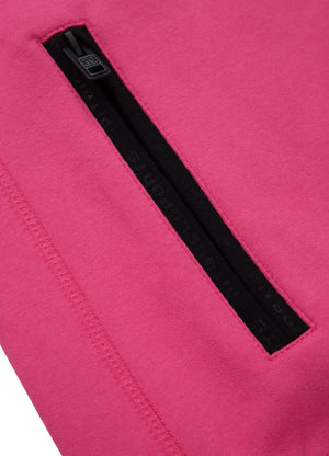 Frauen Hoodie mit Reißverschluss Fuchsia - Pink