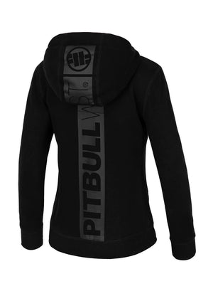 Frauen Hoodie mit Reißverschluss - Schwarz