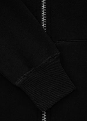 Frauen Hoodie mit Reißverschluss - Schwarz
