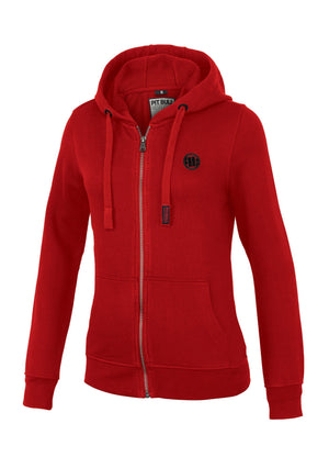 Damen Zip-Hoodie Small Logo 22