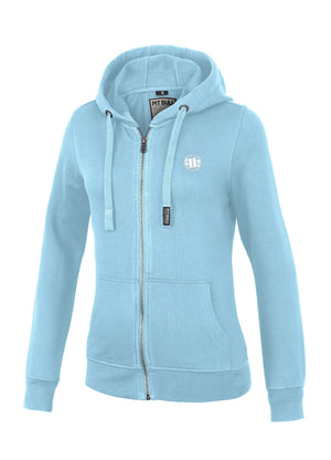 Damen Zip-Hoodie Small Logo 22