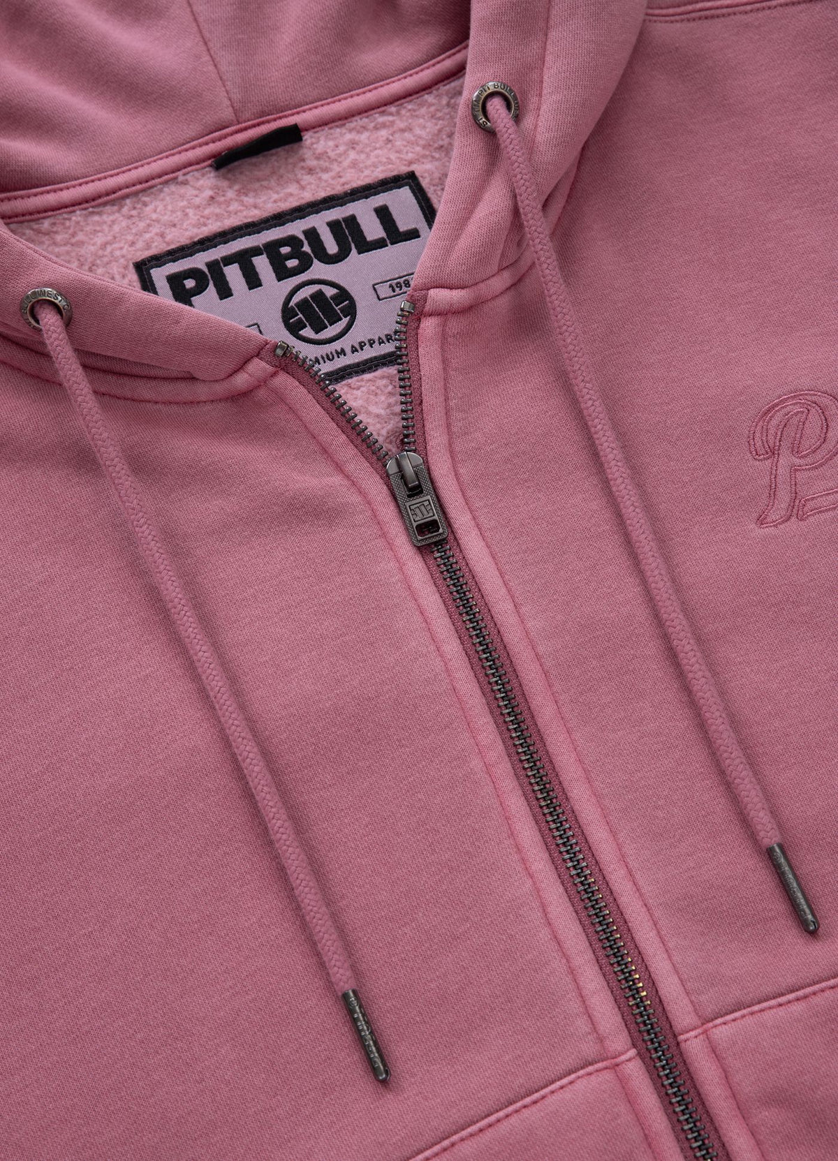 Frauen Hoodie mit Reißverschluss Manzanita II - Rosa