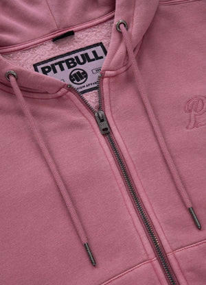 Frauen Hoodie mit Reißverschluss Manzanita II - Rosa