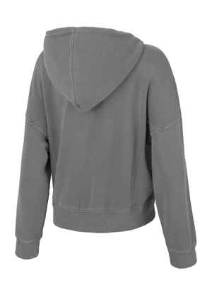 Frauen Hoodie mit Reißverschluss Manzanita - Grau