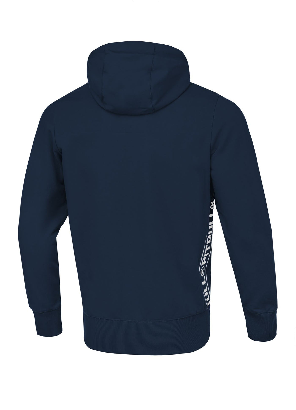Hoodie mit Reißverschluss French Terry Lotus - Dunkelblau