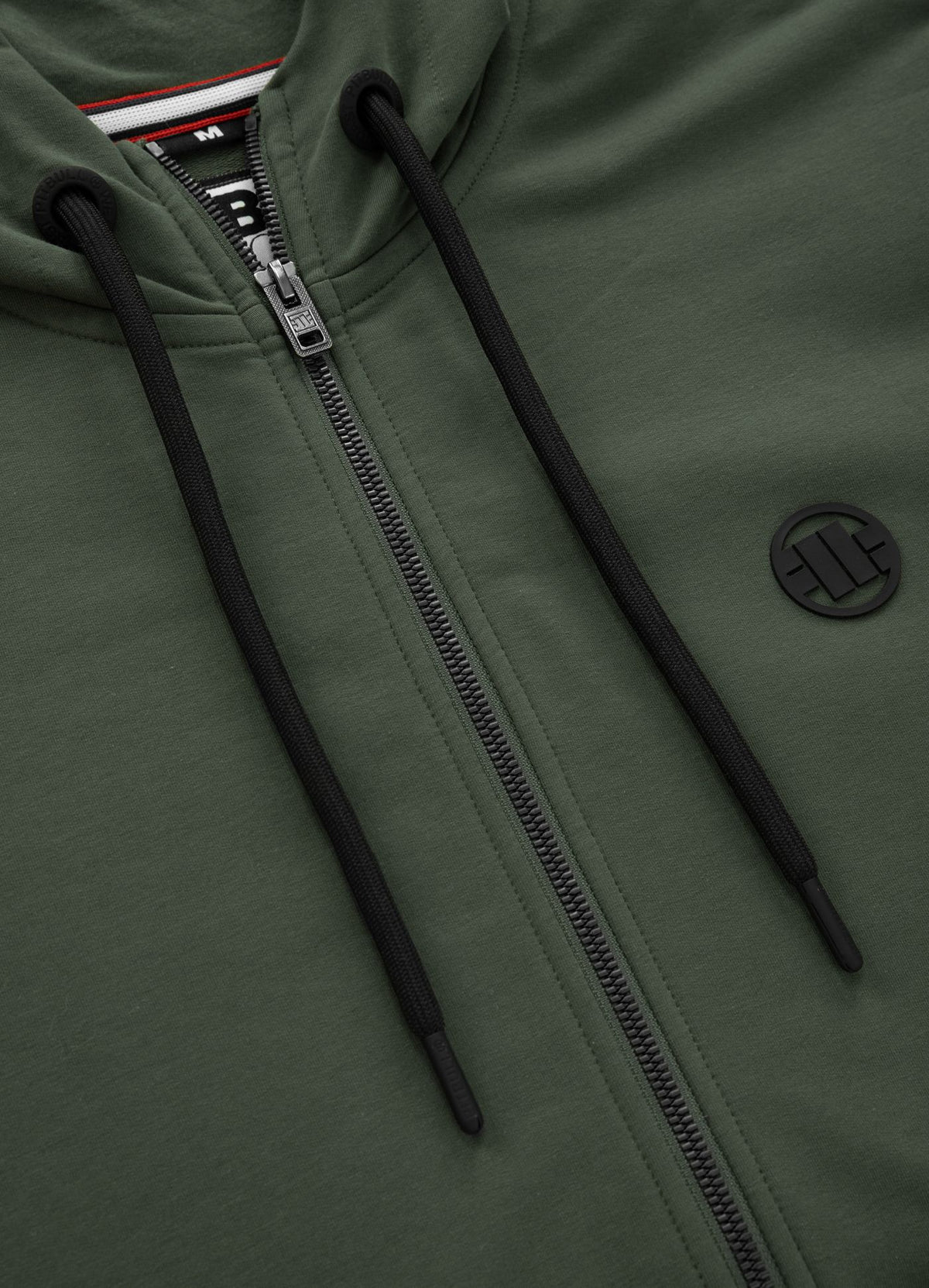 Herren-Kapuzenpullover mit Reißverschluss French Terry Lotus