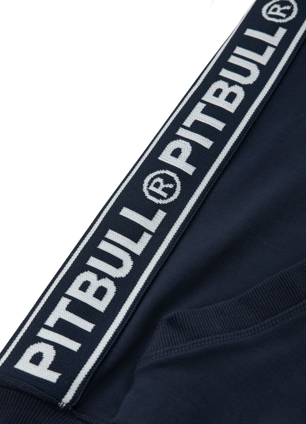 Hoodie mit Reißverschluss French Terry Lotus - Dunkelblau