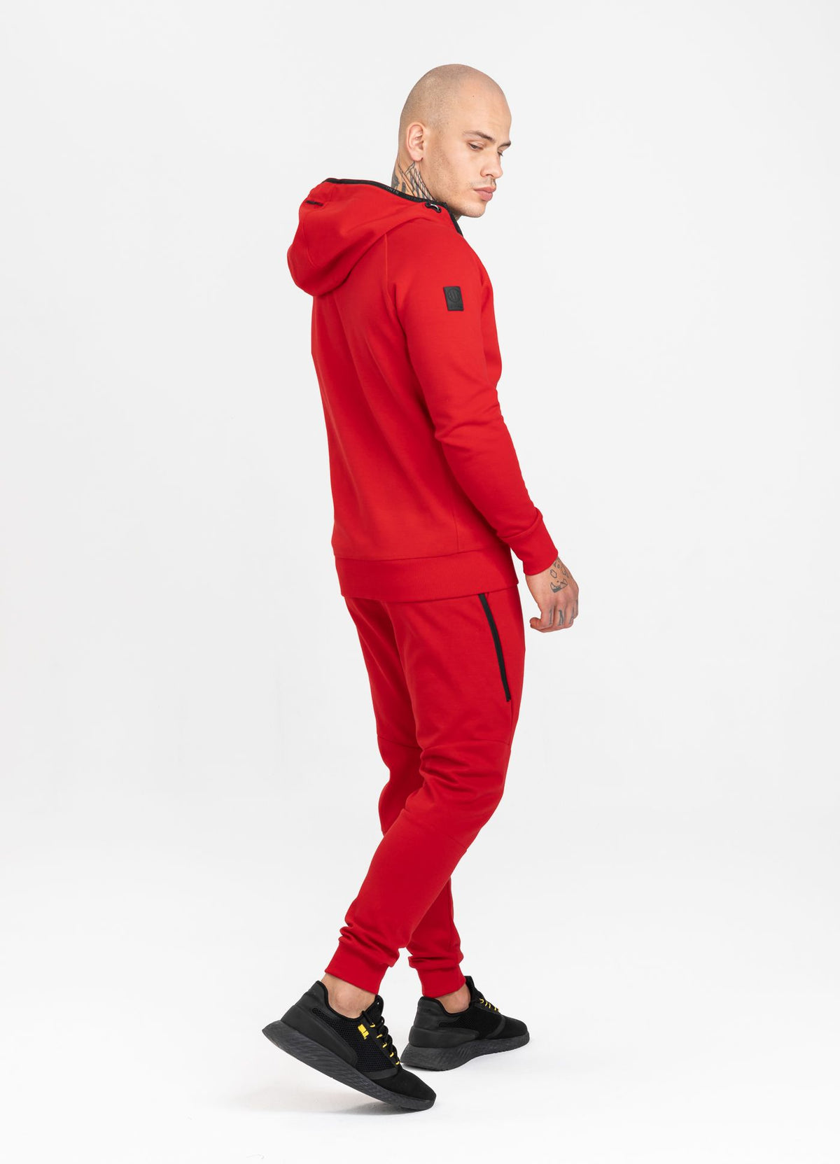 Kapuzen-Sweatjacke HARRIS Rot