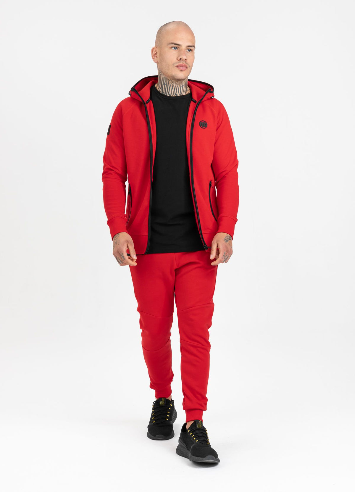 Kapuzen-Sweatjacke HARRIS Rot