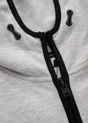 Hoodie mit Reißverschluss Hermes - Grau