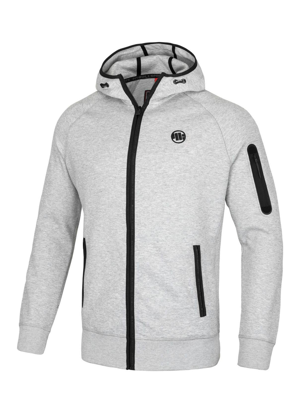 Hoodie mit Reißverschluss Hermes - Grau