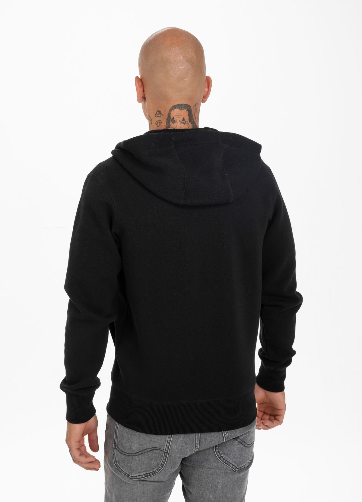 Zip Hoodie Pique Logo 21 - Pitbull.eu