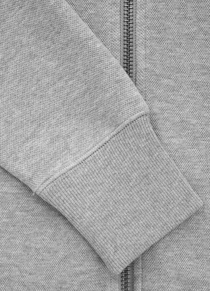 Men's Zip-up hoodie Pique Small Logo