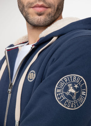 Hoodie mit Reißverschluss Sherpa Ruffin II - Dunkelblau