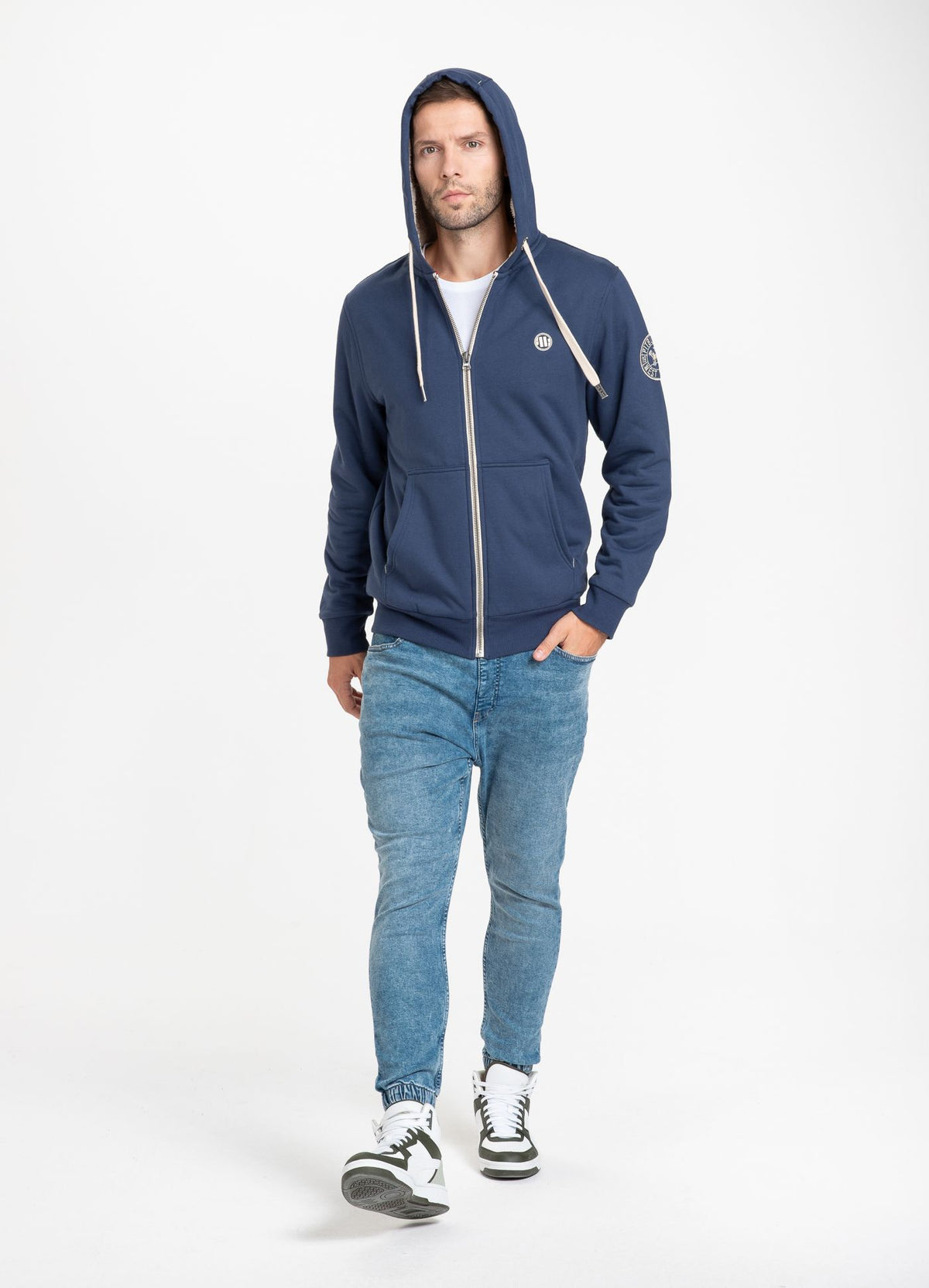 Hoodie mit Reißverschluss Sherpa Ruffin II - Dunkelblau