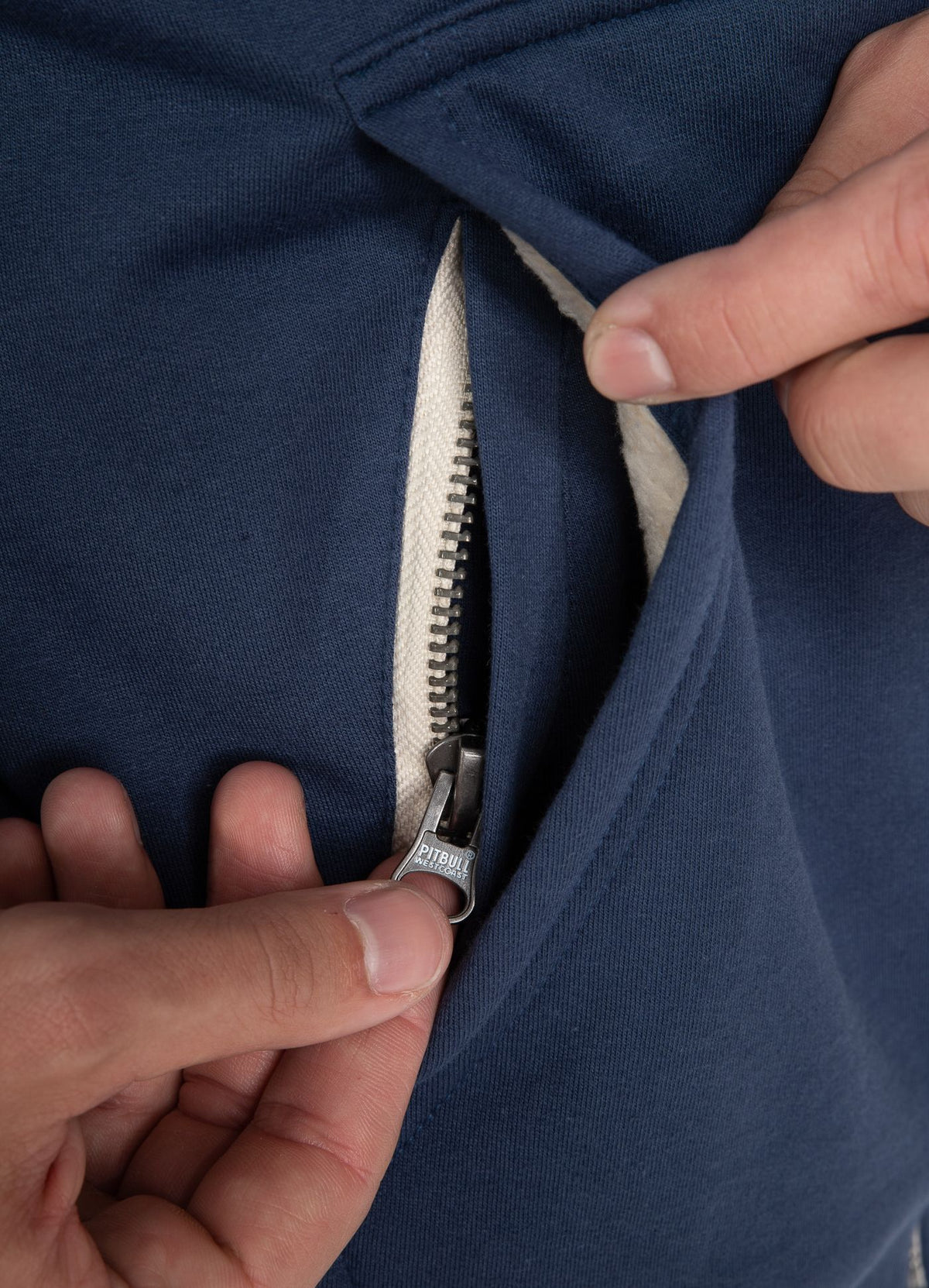 Hoodie mit Reißverschluss Sherpa Ruffin II - Dunkelblau