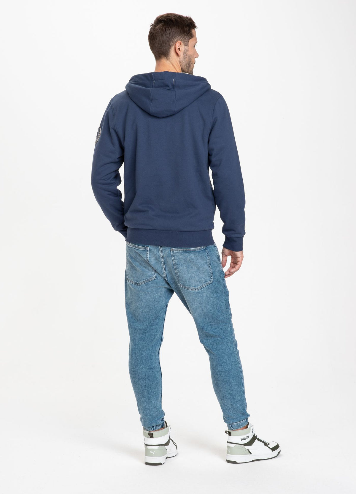 Hoodie mit Reißverschluss Sherpa Ruffin II - Dunkelblau